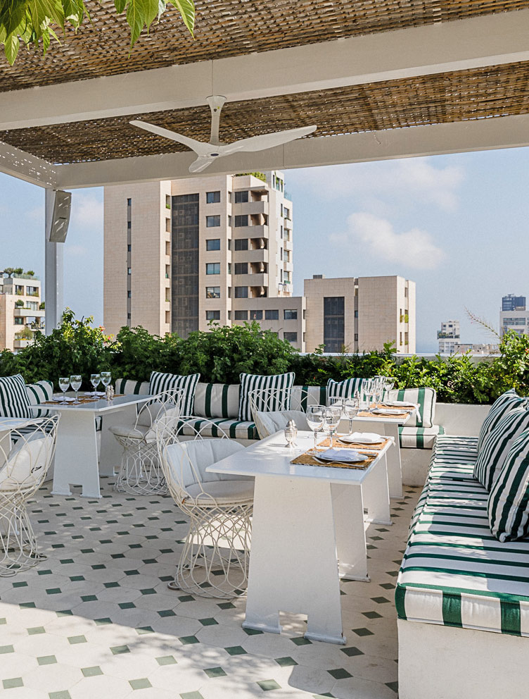 Albergo boutique luxury hotel in Beirut with historic architecture and refined residential interiors