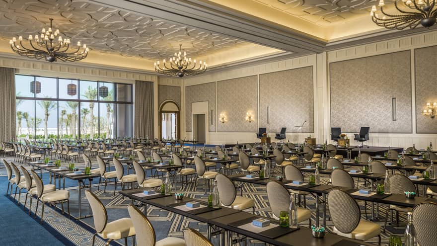 Four Seasons Resort Dubai at Jumeirah Beach with beachfront setting, executive accommodations, and premium event spaces