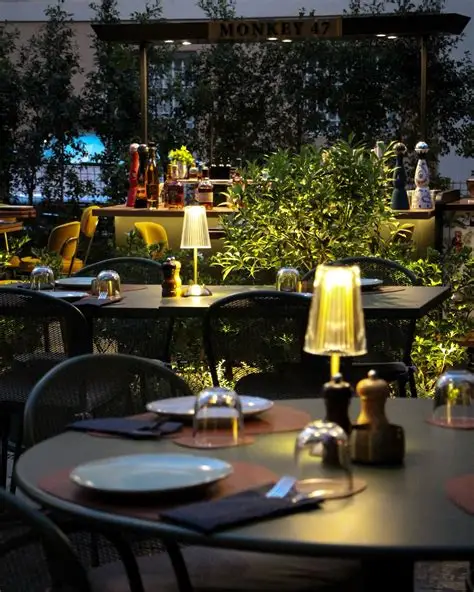 Marly’s restaurant in Achrafieh Beirut with elegant interior and refined dining atmosphere